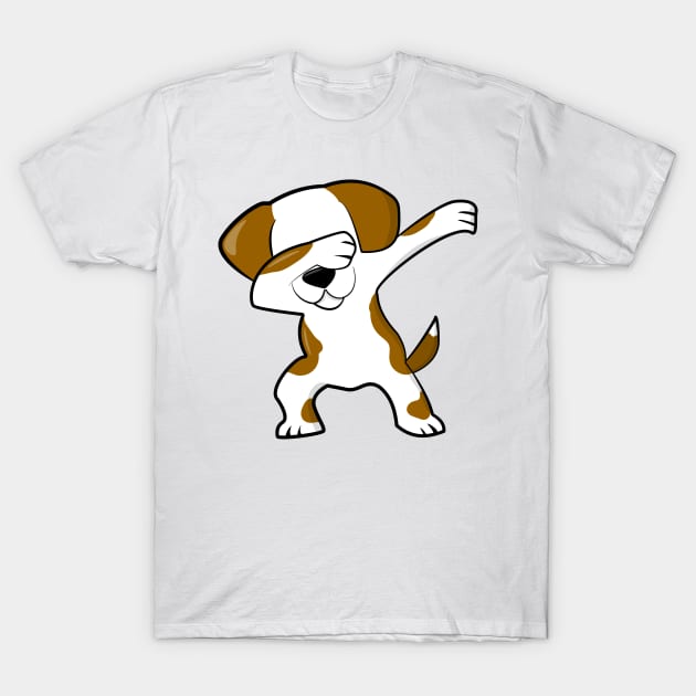 Dabbing dog T-Shirt by IDesign23